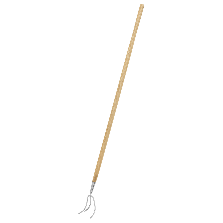 Sealey GTWH012 Premier Garden Cultivator with Ash Handle & Stainless Steel Tines