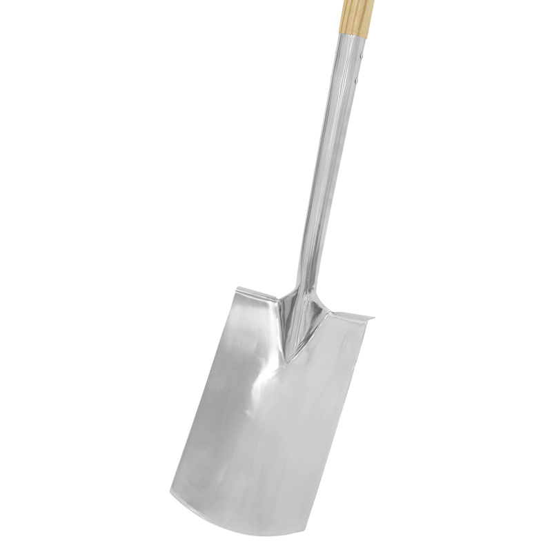 Sealey GTWH015 Premier Digging Spade with Ash Y Handle & Stainless Steel Blade