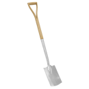 Sealey GTWH017 Premier Border Spade with Ash Y Handle & Stainless Steel Blade