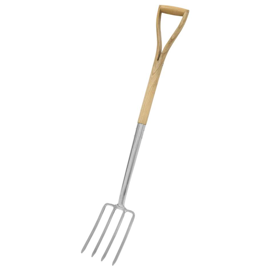 Sealey GTWH018 Premier Border Fork with Ash Handle & Stainless Steel Tines