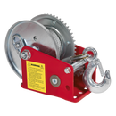 Sealey GWC1200B 540kg Capacity Geared Hand Winch with Brake & Cable