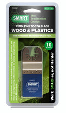 SMART H32FT10 Trade Series 32mm Fine Tooth Blade - 10 Pack