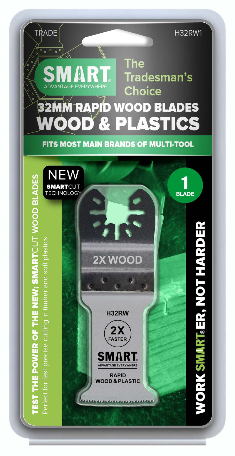 SMART H32RW1 Trade Series 32mm Rapid Wood Blade