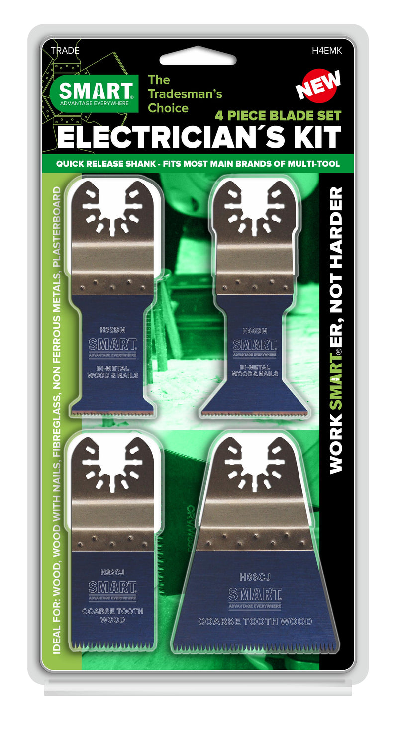 SMART H4EMK Trade Series 4 Piece Electricians Set