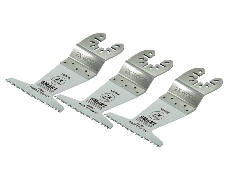 SMART H63RW3 Trade Series 63mm Rapid Wood Blade - 3 Pack