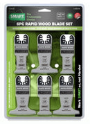 SMART H6RWK Trade Series 6 Piece Rapid Wood Blade Set