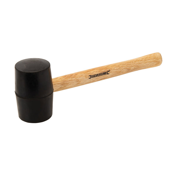 Silverline HA72 Black Rubber Mallet