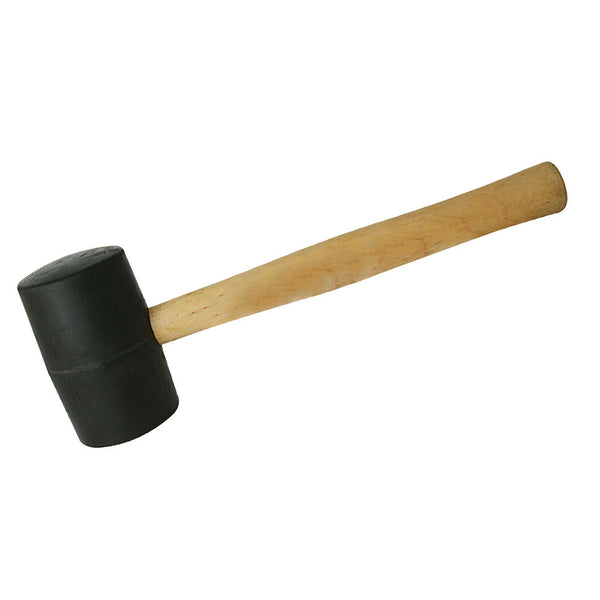 Silverline HA73 Black Rubber Mallet
