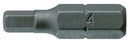 Teng Tools HEX2500603 Bit 1/4" Hex Drive 25mm Length 6mm Hex 3 Pieces