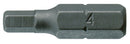 Teng Tools HEX2500803 Bit 1/4" Hex Drive 25mm Length 8mm Hex 3 Pieces