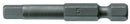 Teng Tools HEX5000403 Bit 1/4" Hex Drive 50mm Length 4mm Hex 3 Pieces