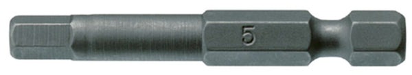 Teng Tools HEX5000403 Bit 1/4" Hex Drive 50mm Length 4mm Hex 3 Pieces