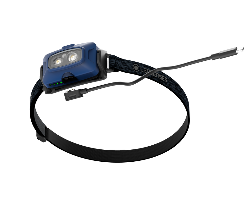 Ledlenser 502791 HF4R CORE RECHARGEABLE LED Headlamp - Blue (500)