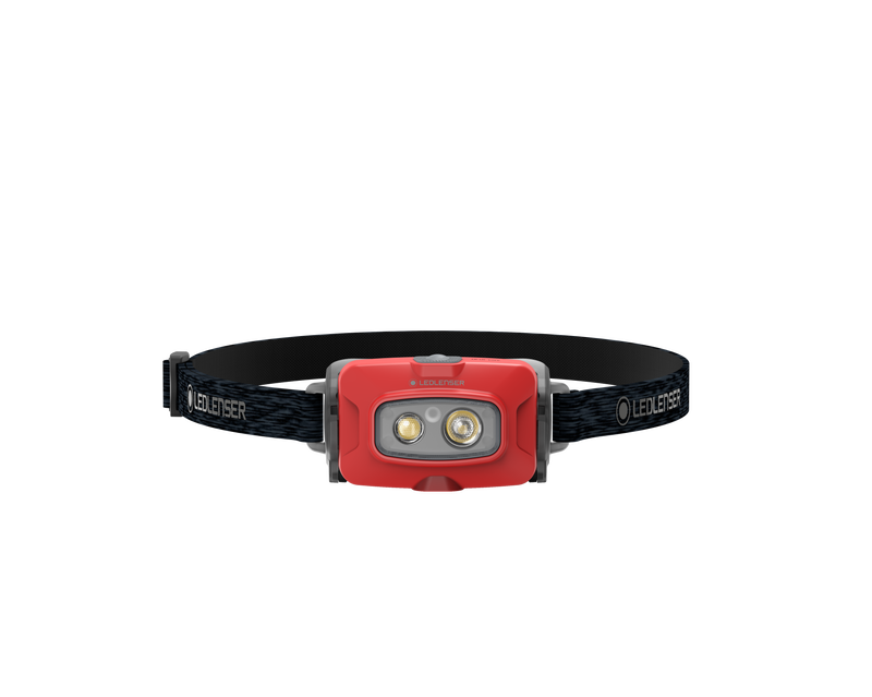Ledlenser 502792 HF4R CORE RECHARGEABLE LED Headlamp - Red (500)