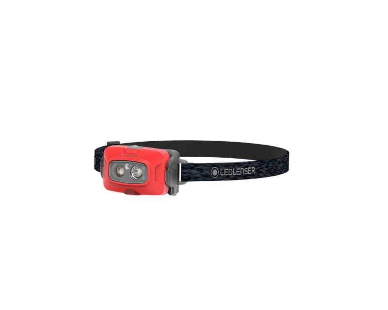 Ledlenser 502792 HF4R CORE RECHARGEABLE LED Headlamp - Red (500)