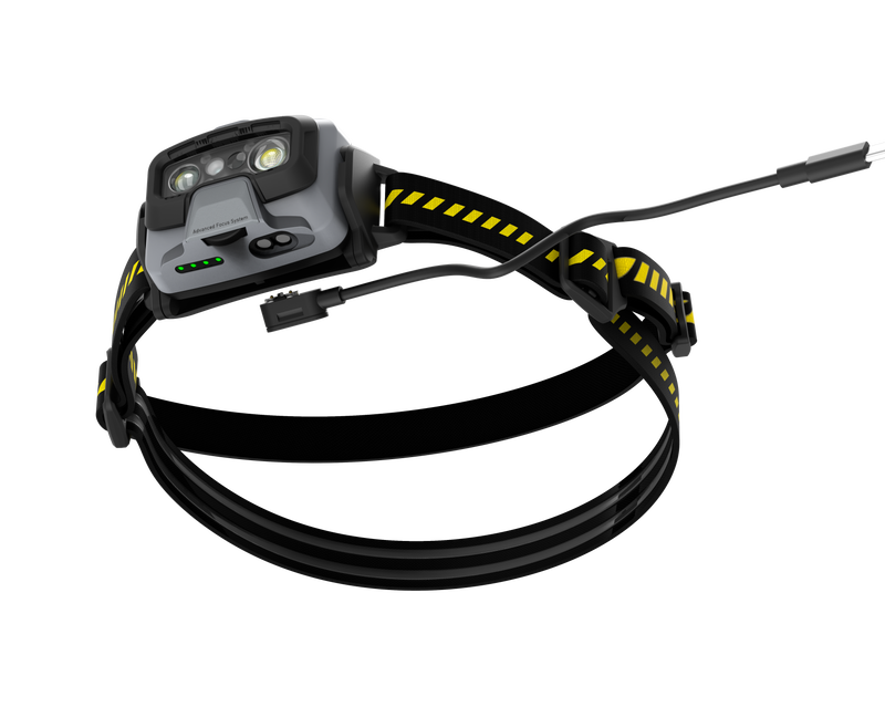 Ledlenser 502798 HF6R WORK RECHARGEABLE LED Headlamp - Yellow (800)