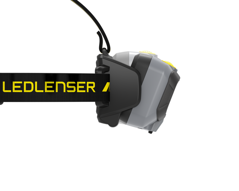 Ledlenser 502802 HF8R WORK RECHARGEABLE LED Headlamp Yellow (1600)
