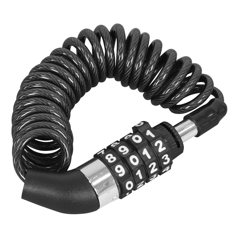 Sealey HGL01 Helmet/Gear Cable Lock