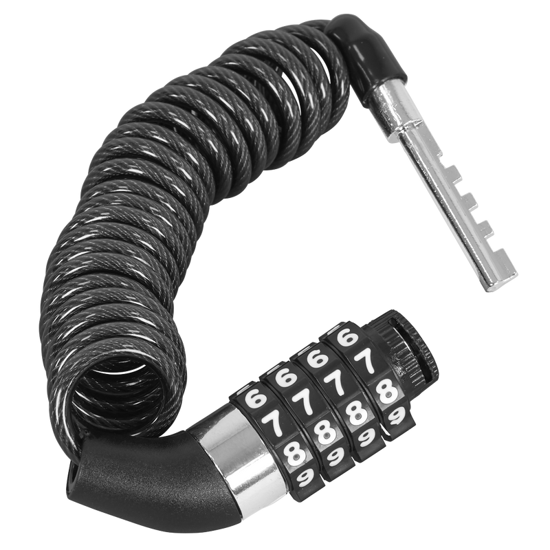 Sealey HGL01 Helmet/Gear Cable Lock
