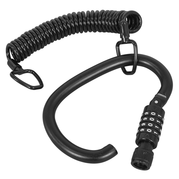 Sealey HGL02 Helmet/Gear Lock With Cable
