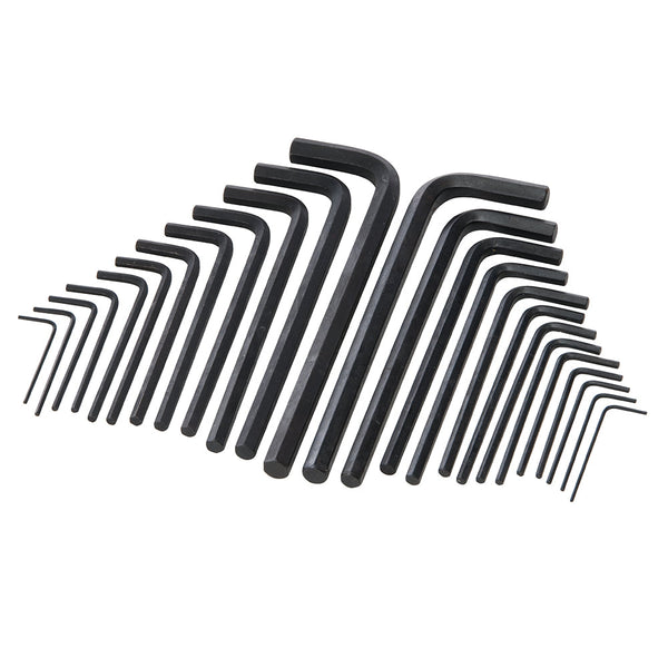 Silverline HK25L Hex Key Long Series Set 25pce