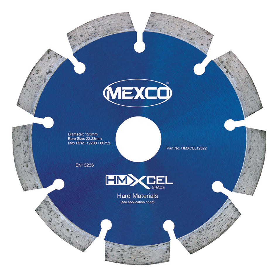 Mexco HMXCEL12522 125MM HARD MATERIALS XCEL GRADE