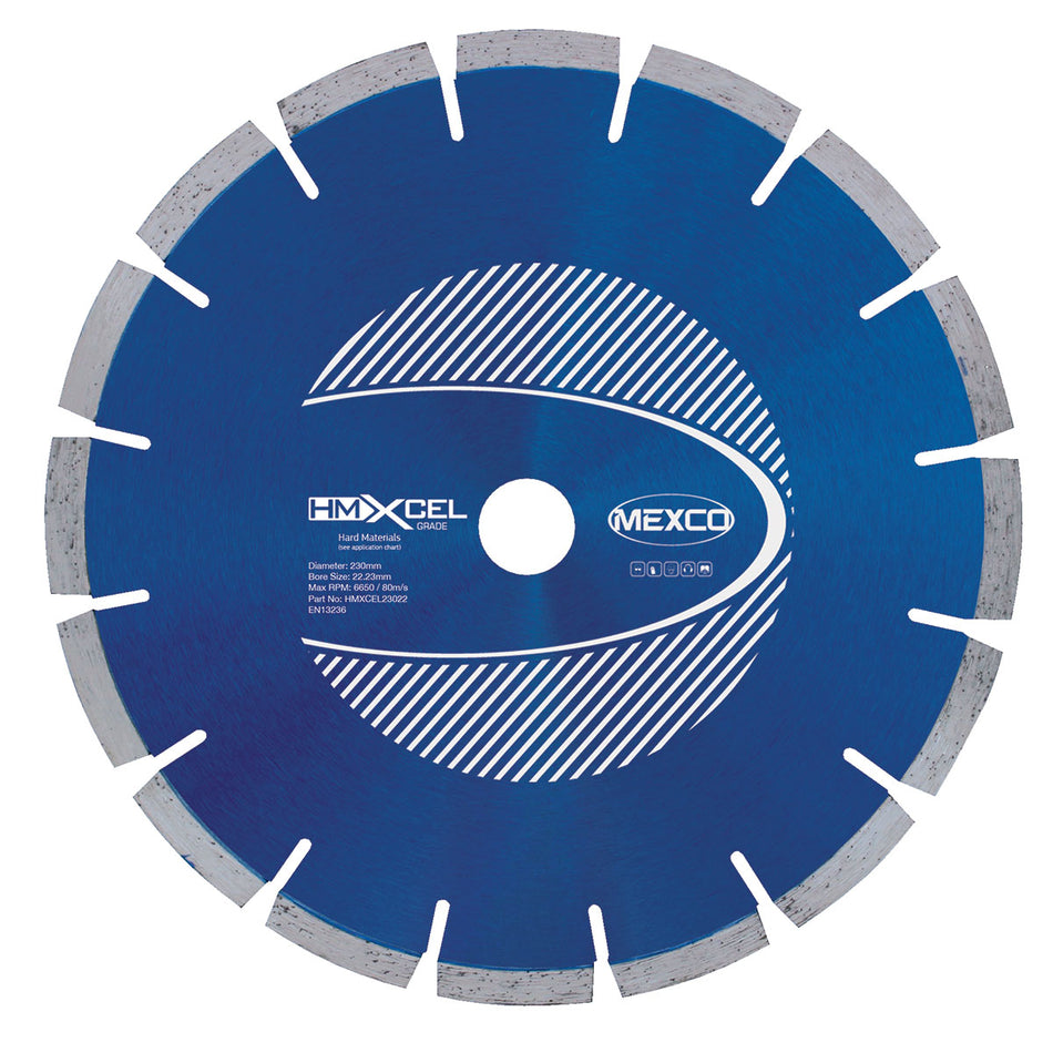 Mexco HMXCEL23022 230MM HARD MATERIALS XCEL GRADE