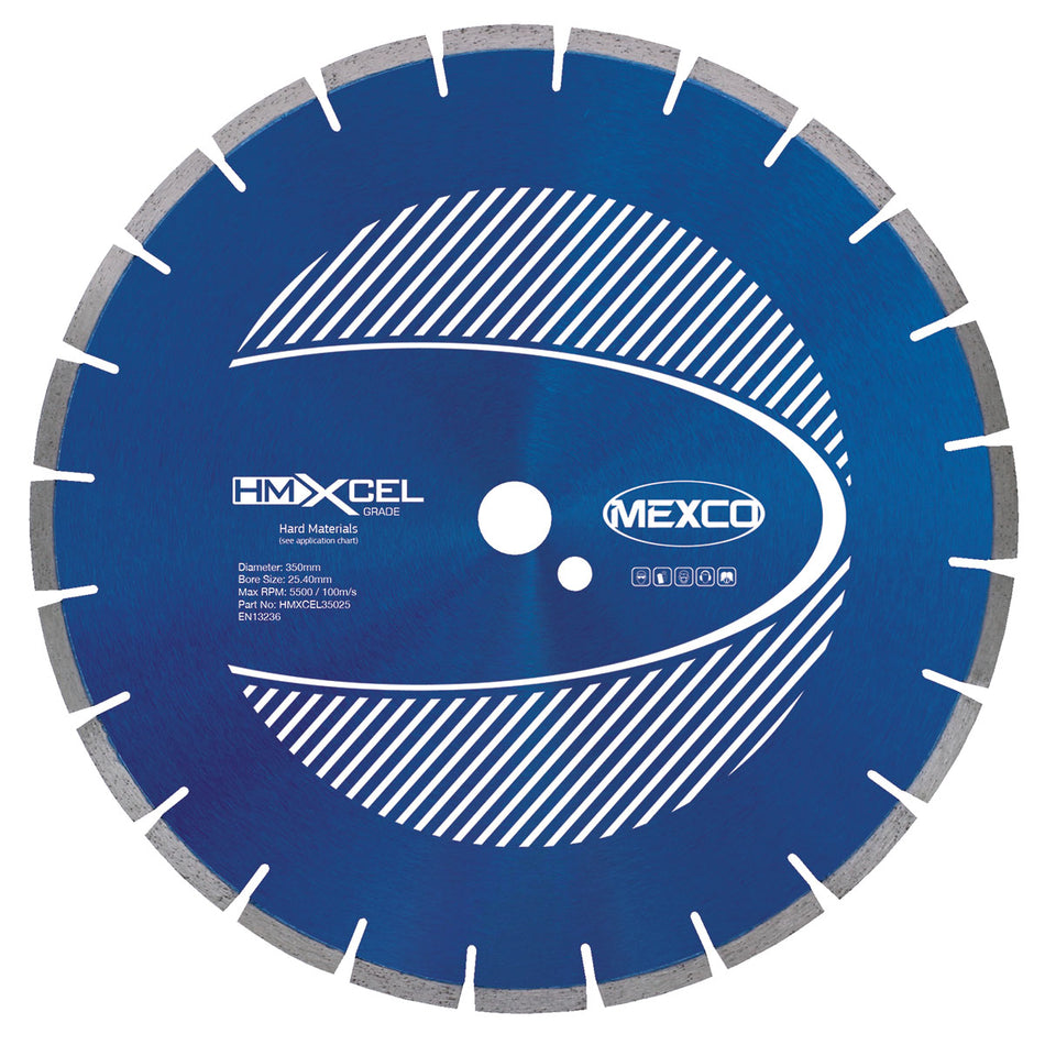 Mexco HMXCEL35020 350MM HARD MATERIALS XCEL GRADE 20.00MM BORE