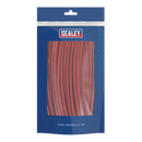Sealey HST200R Heat Shrink Tubing 200mm 100pc - Red