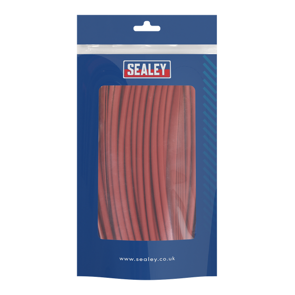 Sealey HST200R Heat Shrink Tubing 200mm 100pc - Red