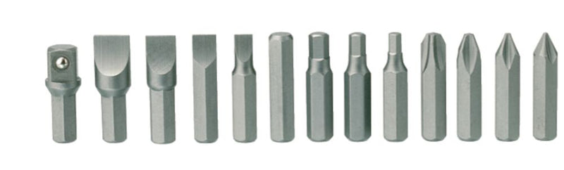 Teng Tools ID515BIT Impact Driver Bits 13 Piece Set for ID515