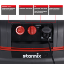 STARMIX 018577 Universal vacuum cleaner - ISC L-1625 Top