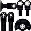 Bosch 2608664677 6-Piece Starlock Multi-Tool Blade Set for Wood & Metal HCS
