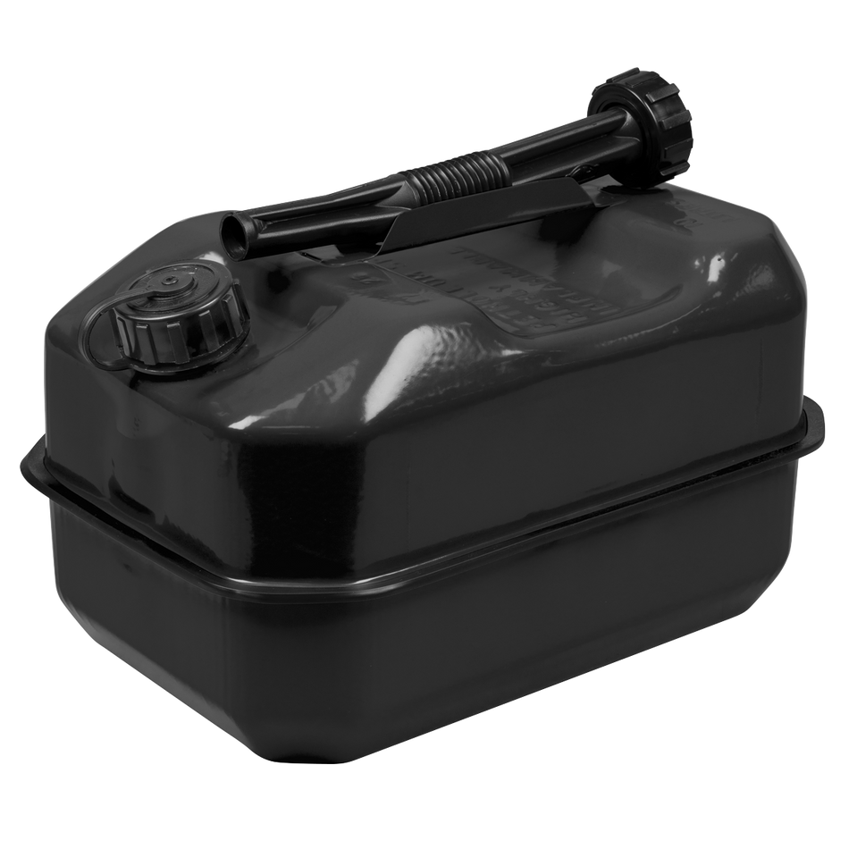 Sealey JC10RB Jerry Can 10L - Black