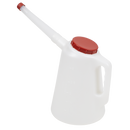 Sealey JDL3R Oil Container with Flexible Spout 3L - Red Lid