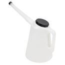 Sealey JDL3 Oil Container with Flexible Spout 3L - Black Lid