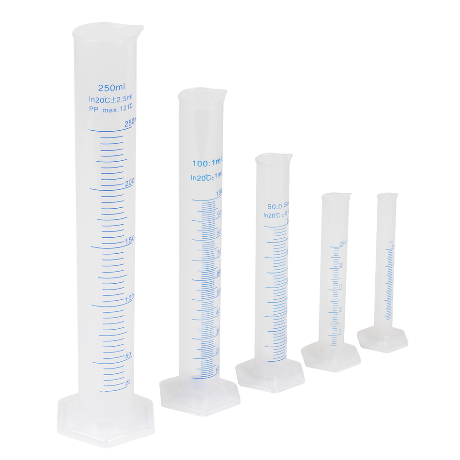 Sealey JMC05 Graduated Measuring Cylinder Set 5pc