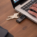 Ledlenser 502592 NEW K4R 4GB Key-ring RECHARGEABLE LED Torch - Grey / Black (120)