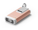 Ledlenser 502578 K6R Key-ring RECHARGEABLE LED Torch - White / Rose Gold (400), With Additional Red Light Function