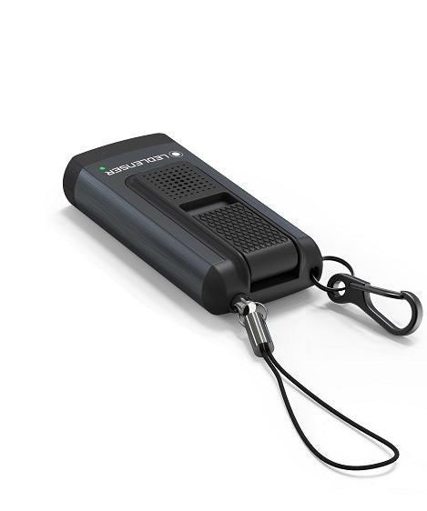 Ledlenser 502580 NEW K6R SAFETY Key-ring RECHARGEABLE LED Torch - Grey / Black (400)