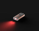 Ledlenser 502578 K6R Key-ring RECHARGEABLE LED Torch - White / Rose Gold (400), With Additional Red Light Function