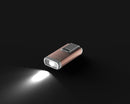 Ledlenser 502578 K6R Key-ring RECHARGEABLE LED Torch - White / Rose Gold (400), With Additional Red Light Function