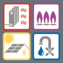 Wera 05073631001 Bit-Check 6 SHK 1 SB, 6 pieces