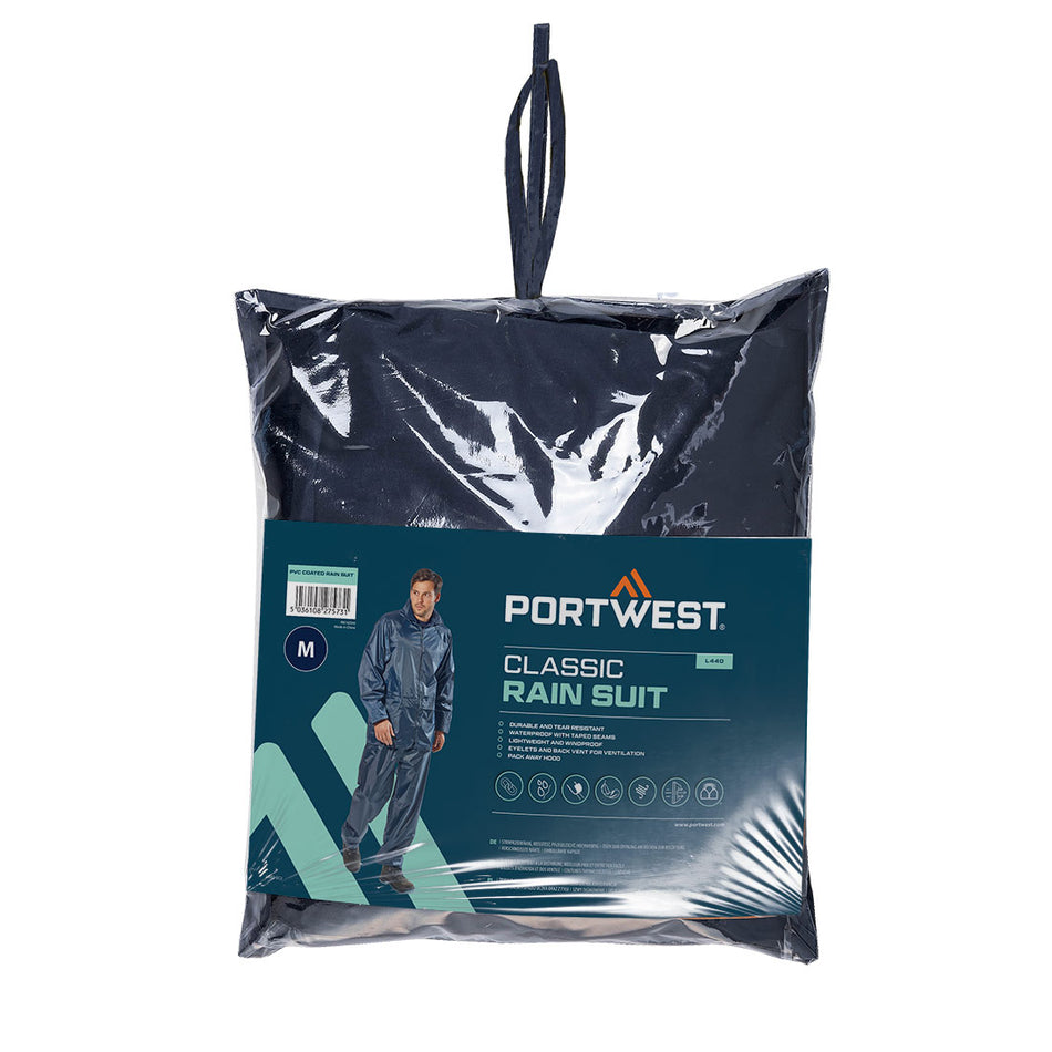 Portwest Essentials Rainsuit (2 Piece Suit)