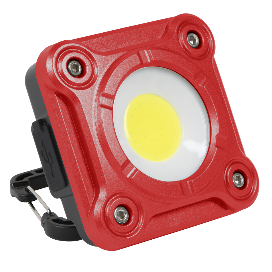 Sealey LED1000 Rechargeable Pocket Floodlight 10W COB LED