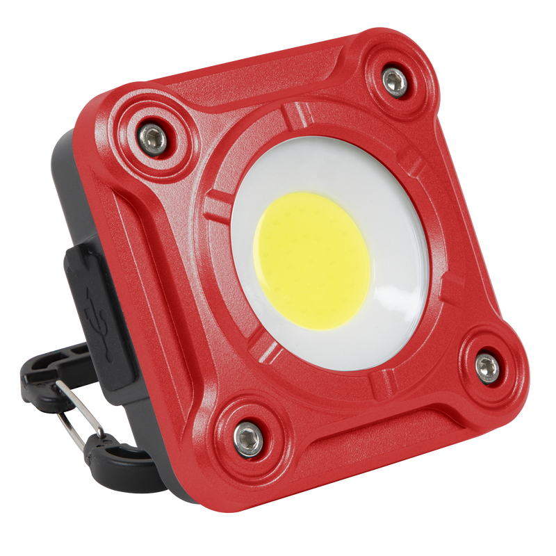 Sealey LED1000 Rechargeable Pocket Floodlight 10W COB LED