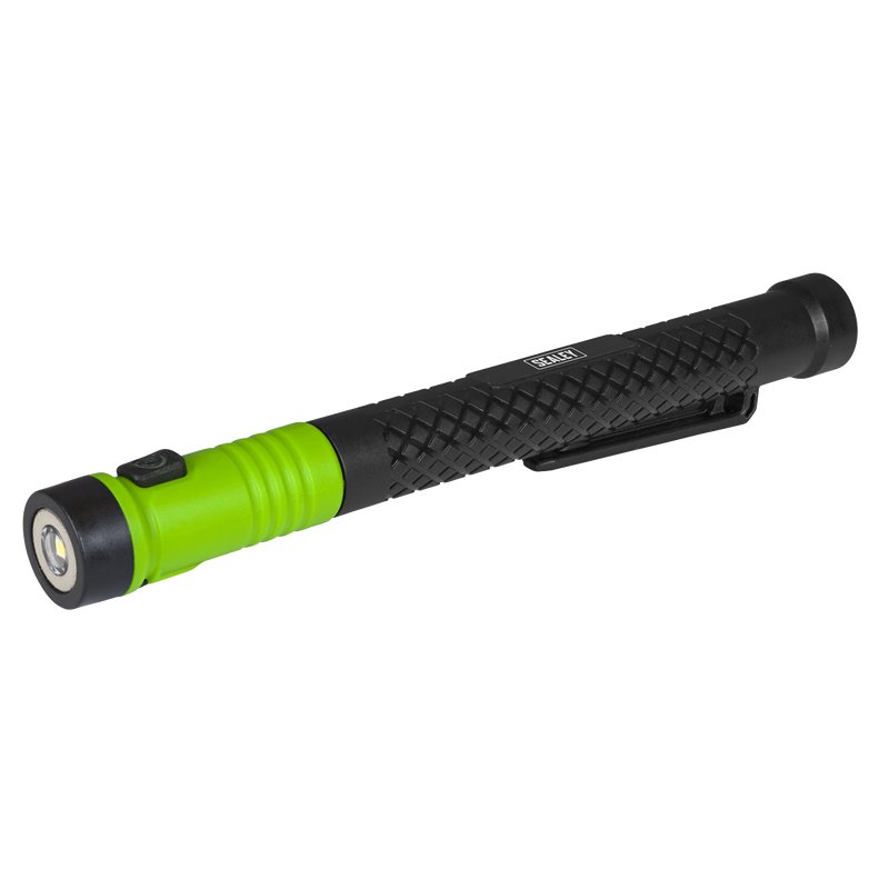 Sealey LED100PTR Telescopic Flexi Rechargeable Magnetic Pick-Up Tool Light 1W SMD LED