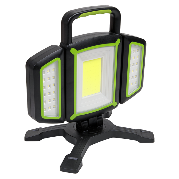 Sealey LED18WFL Rechargeable Flexible Floodlight 18W COB & 9W SMD LED