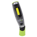 SEALEY LED3001G Rechargeable LED Twist Inspection Light 20W COB + 3W SMD, 3000lm, Magnetic Base & Power Bank