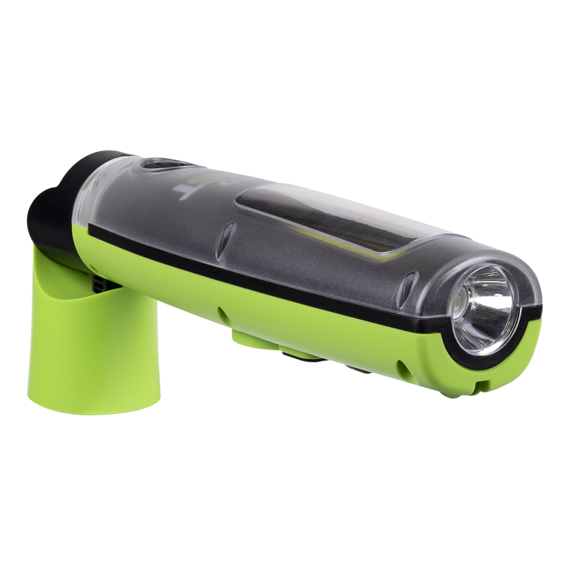 SEALEY LED3001G Rechargeable LED Twist Inspection Light 20W COB + 3W SMD, 3000lm, Magnetic Base & Power Bank